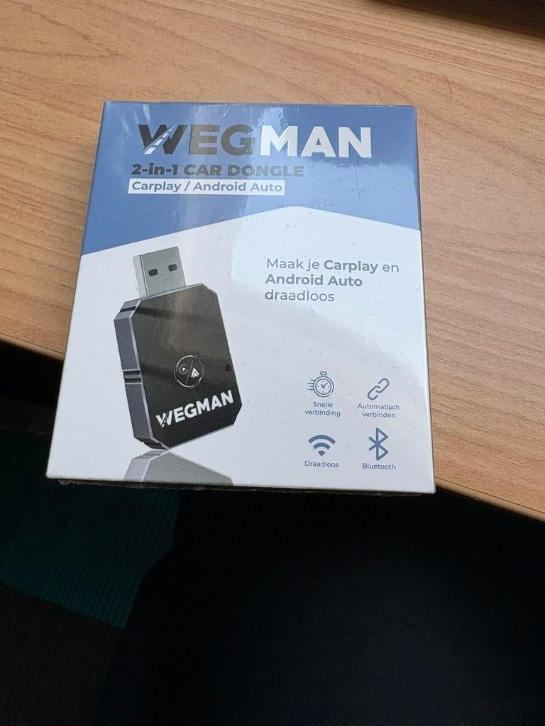 Wegman 2-in-1 car dongle, Ophalen of Verzenden, Nieuw