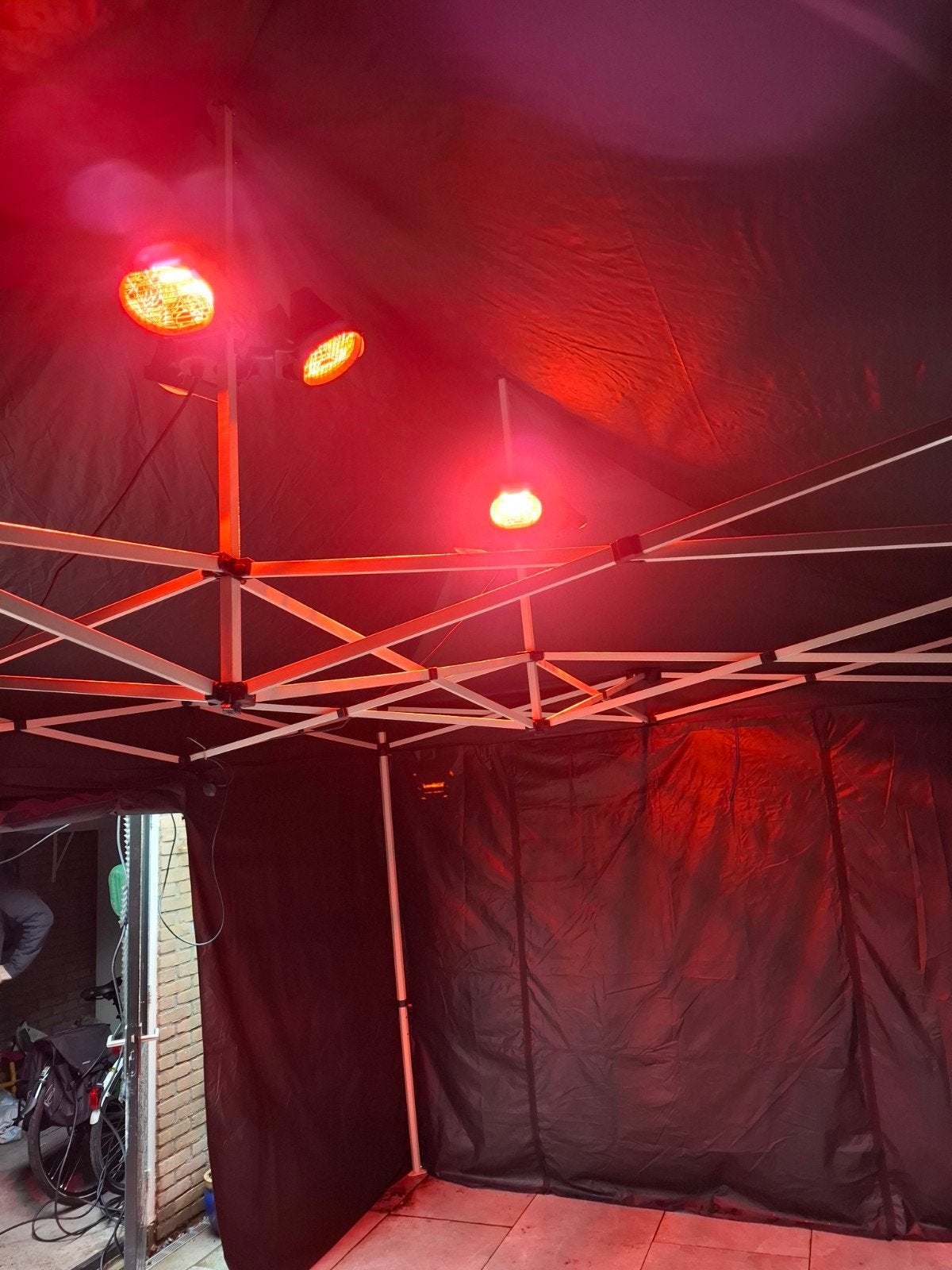 Partytent 3x3 pakket 1 te huur, Ophalen of Verzenden, Nieuw, Verjaardag