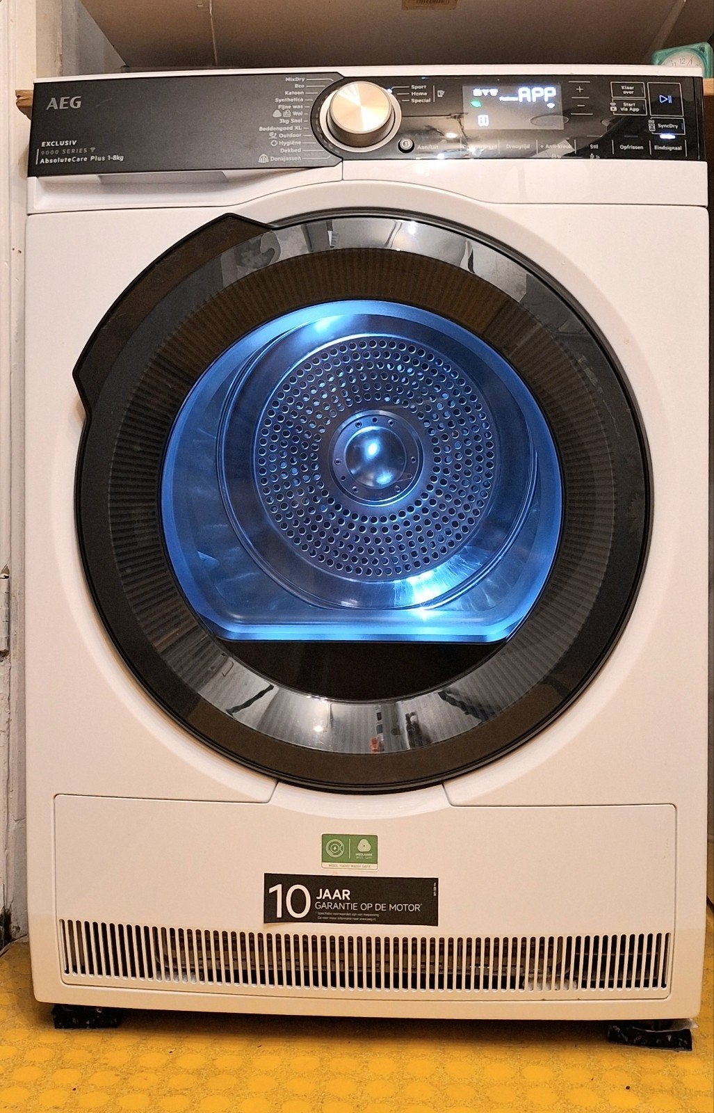 AEG 9000-serie TR97Baden  AbsoluteCarePlus Warmtepompdroger, Ophalen, Overige typen, 8 tot 10 kg, Zo goed als nieuw