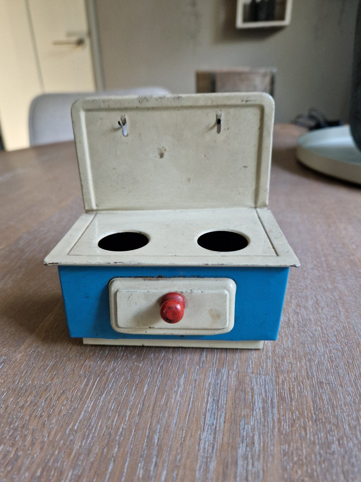 Vintage blikken poppen fornuisje - Made in Germany, Ophalen of Verzenden