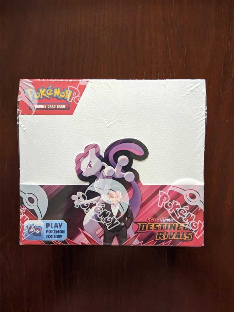 Pokémon Destined Rivals Booster Box, Hobby en Vrije tijd, Verzamelkaartspellen | Pokémon, Ophalen of Verzenden, Nieuw, Boosterbox
