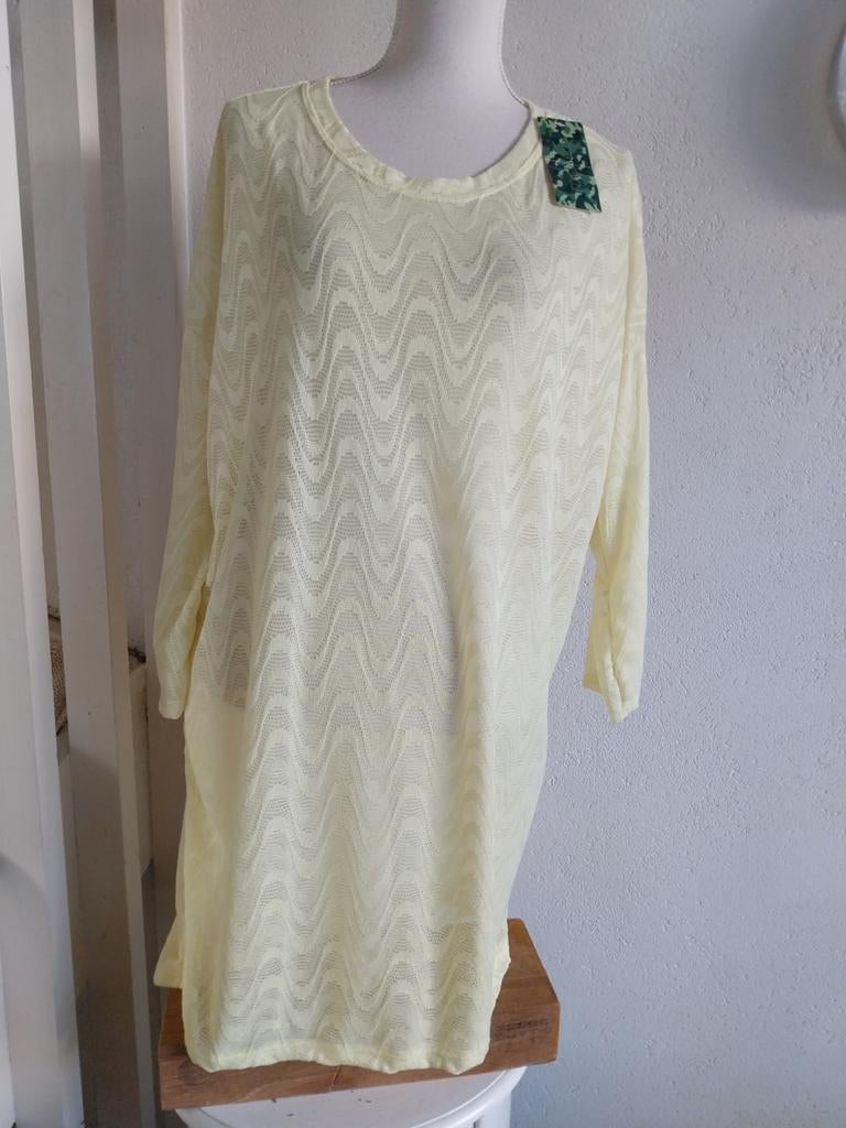 Geel kanten jurkje valt als maat XL nieuw, Kleding | Dames, Geel, Maat 46/48 (XL) of groter, Nieuw, Ophalen of Verzenden