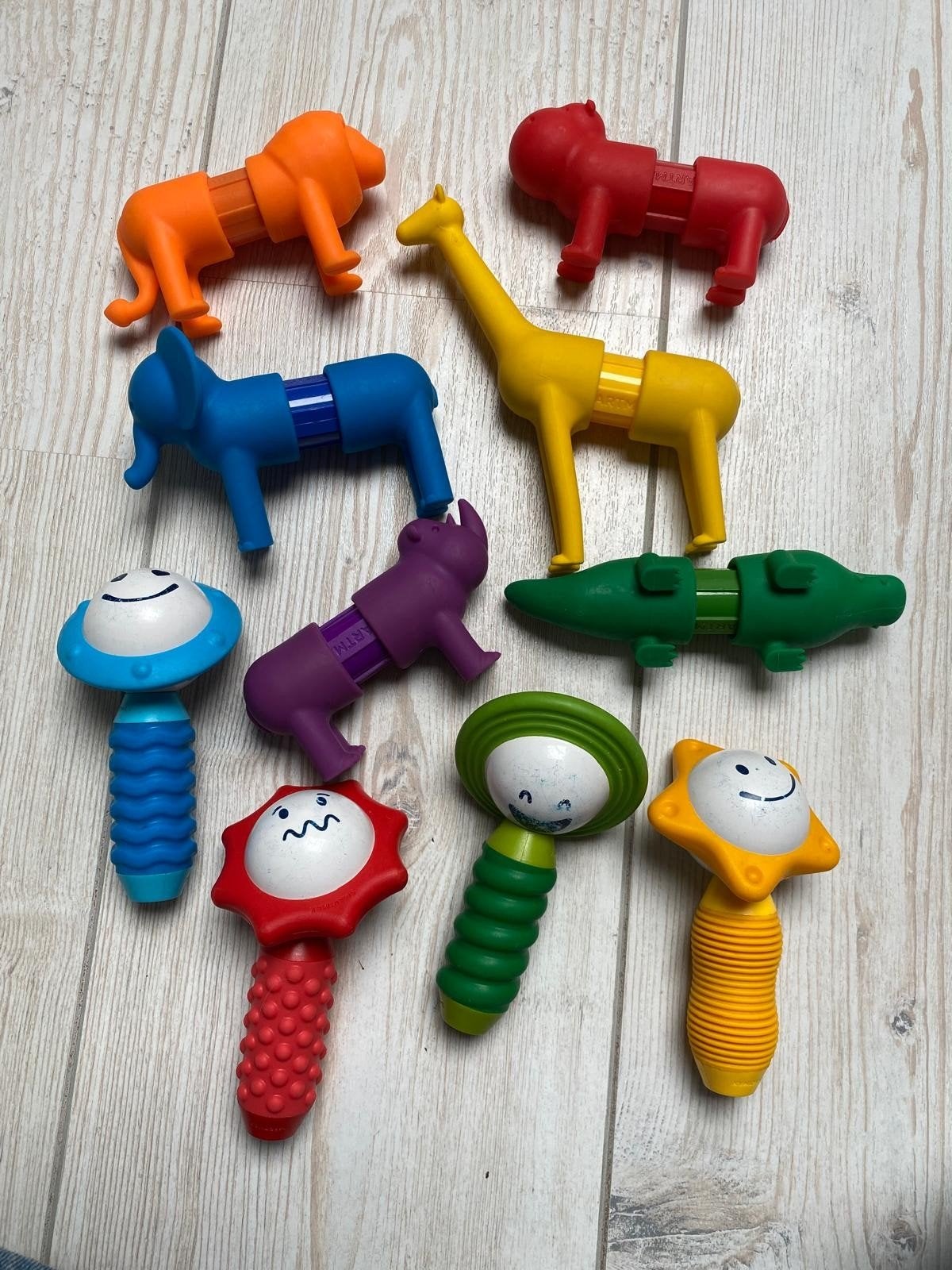 SmartMax My First Sounds & Senses + Safari Dieren, Ophalen, Gebruikt, Overige typen, Met geluid