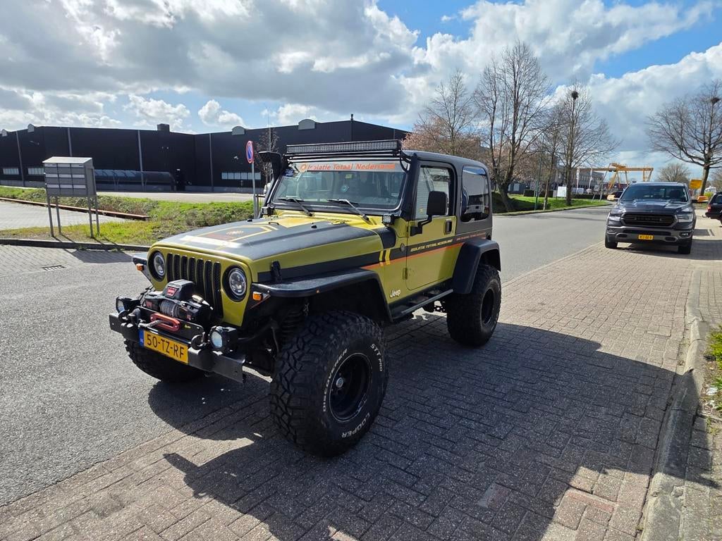 Jeep Wrangler TJ Offroad groot onderhoud gehad met facturen, Auto's, Jeep, 450 kg, 1800 kg, Overige kleuren, 4 stoelen
