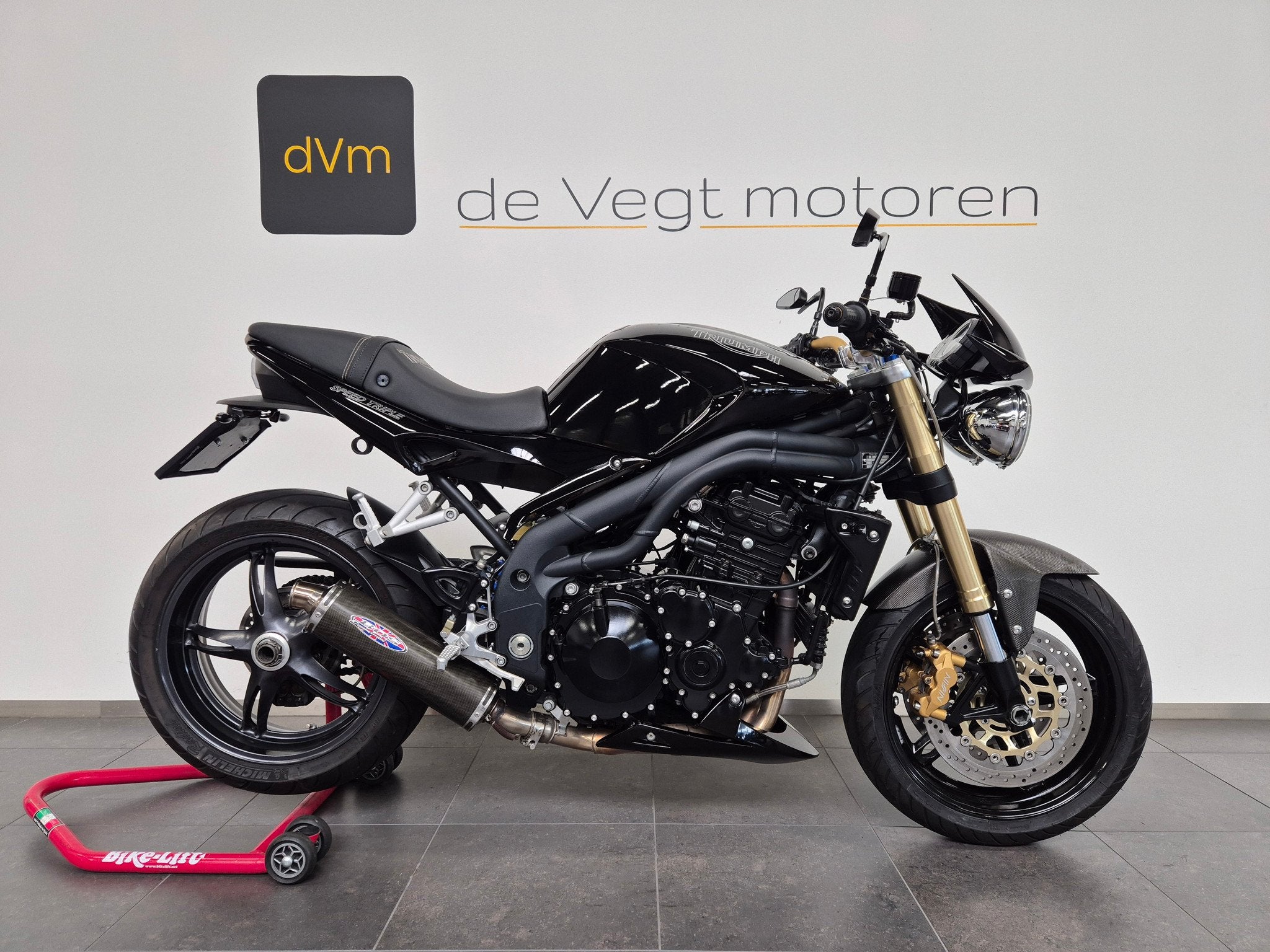 Triumph Speedtriple 1050 Speed Triple 1050 Lage Km BOS Uitla, 1050 cc, Meer dan 35 kW, Handgeschakeld, Naked bike