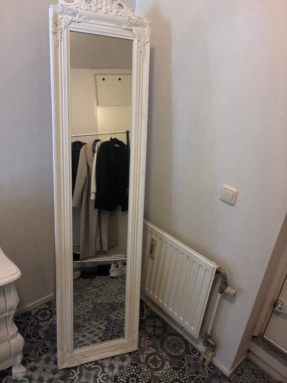 White Mirror, Ophalen, Rechthoekig, Minder dan 50 cm, 150 tot 200 cm