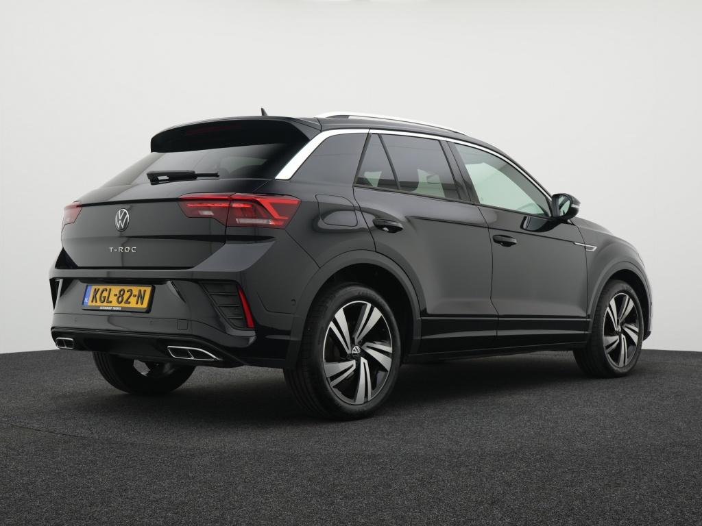 Volkswagen T-Roc 1.5 TSI R-Line | Camera | Private lease 584, 12 maanden, Stof, 4 cilinders, Zwart