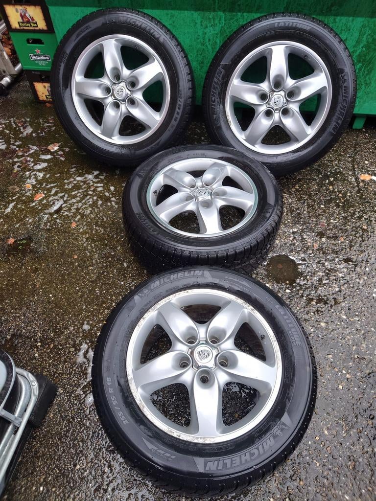 Porsche Cayenne velgen set 18", Ophalen