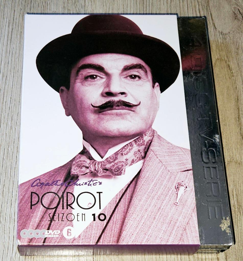 Agatha Christie's Poirot - Seizoen 10 - 4DVD Boxset, Vanaf 6 jaar, Ophalen of Verzenden, Zo goed als nieuw, Thriller