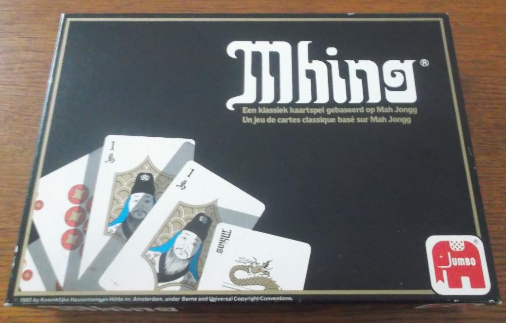 Mhing kaartspel / Jumbo Vintage 1985, Vijf spelers of meer, Ophalen, Zo goed als nieuw, Jumbo