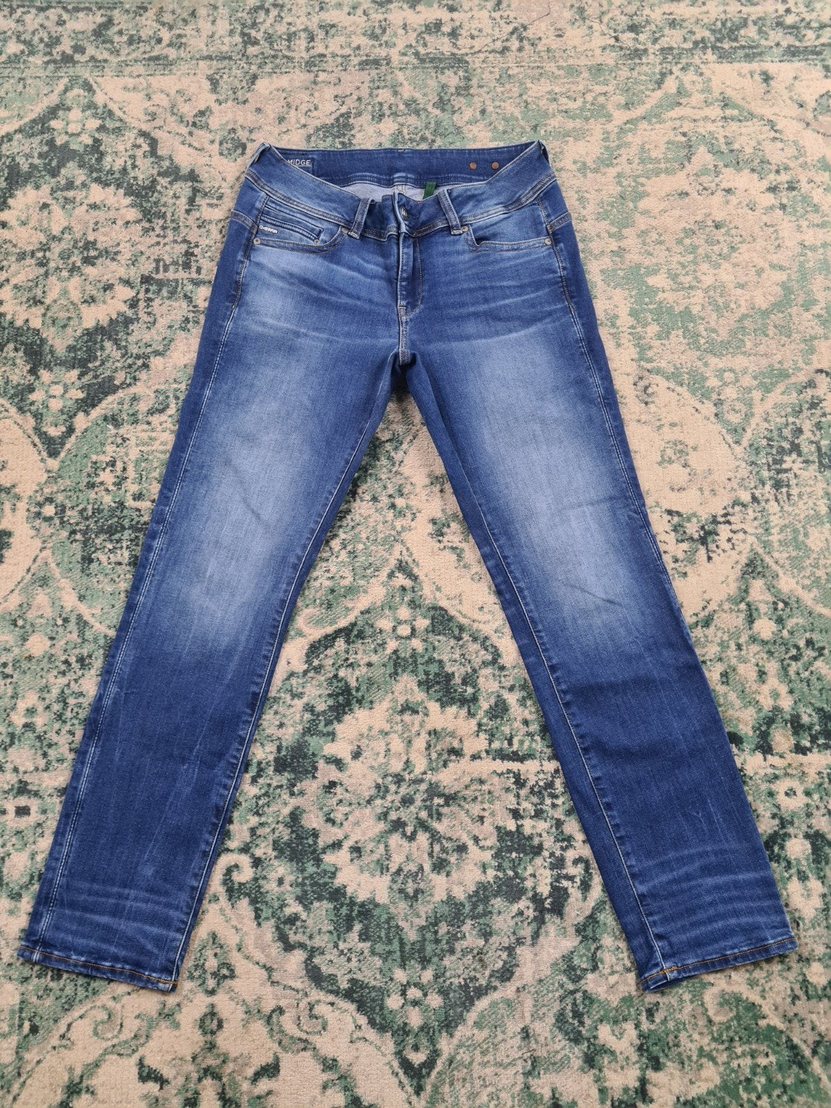 G-star raw midge straight W33 L30 Dames Tulsi3330, Blauw, Ophalen of Verzenden, W30 - W32 (confectie 38/40), G-STAR RAW