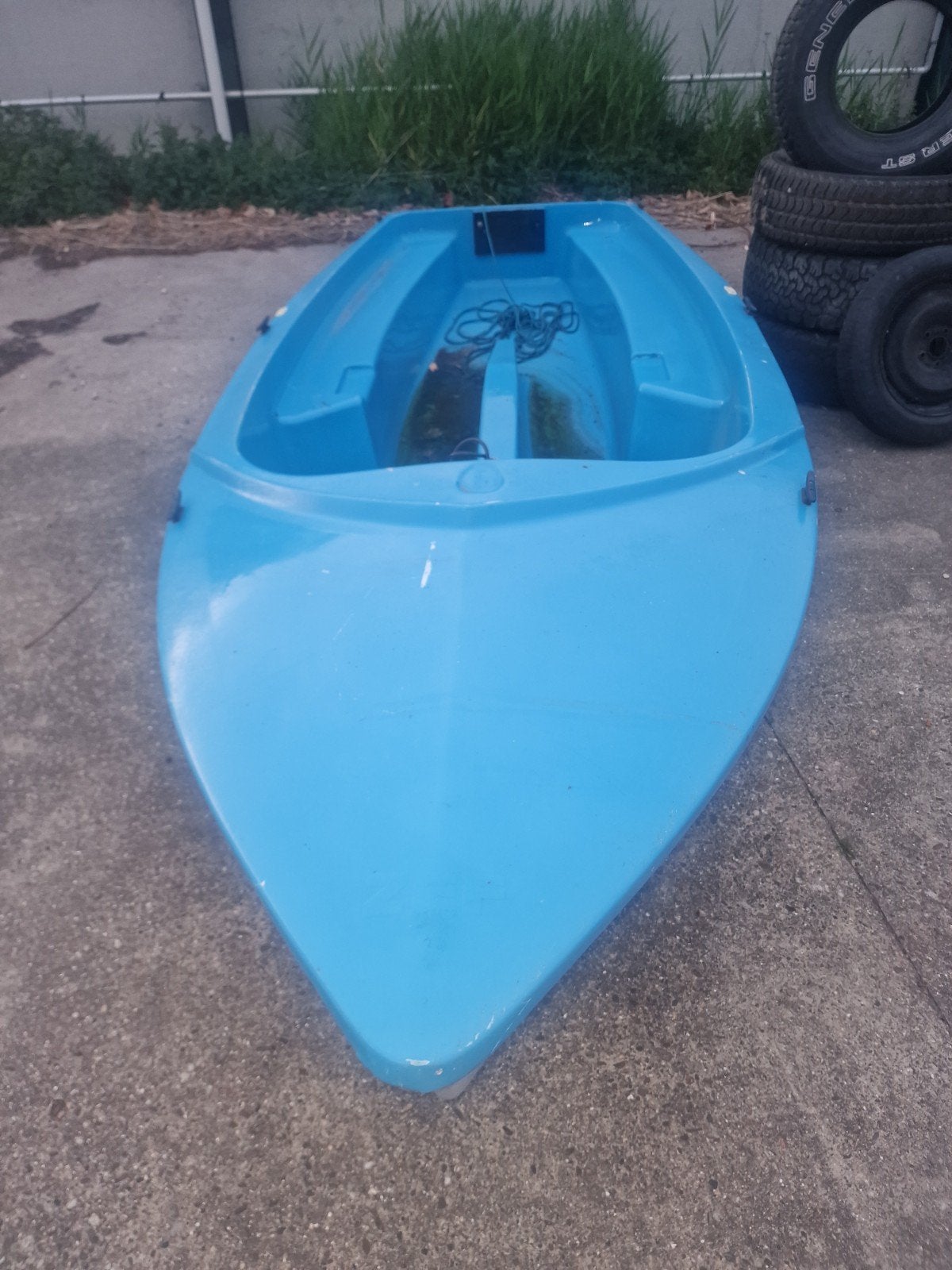 polyester bootje met motor, Ophalen of Verzenden, Gebruikt, Overige typen