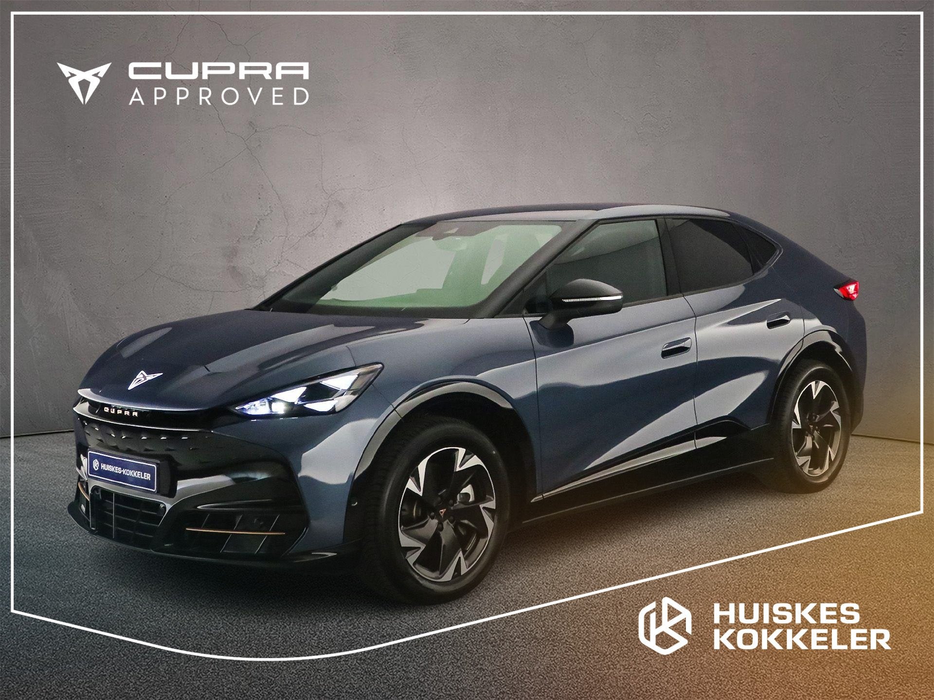 CUPRA Tavascan Business 82 kWh 286pk Automaat, Warmtepomp, A, Auto's, Automaat, Gebruikt, Zwart, 82 kWh