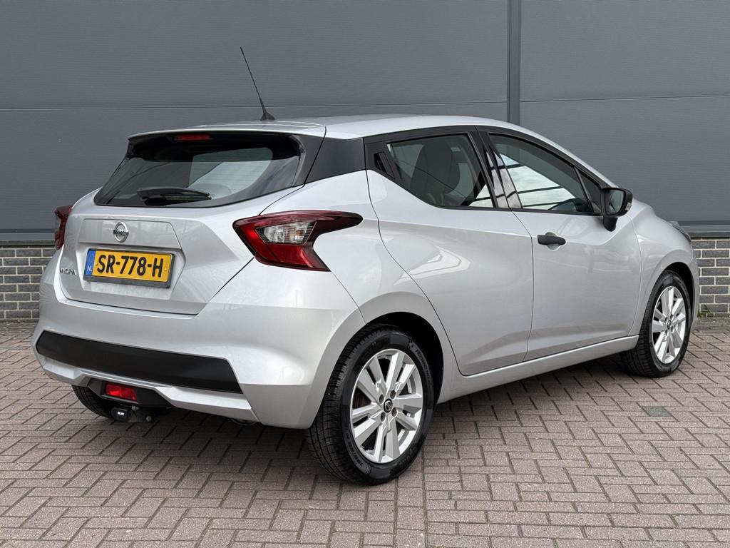 Nissan Micra 1.0L Visia+ / Trekhaak / 900KG Trekgewicht / Ai, Auto's, Nissan, Gebruikt, Origineel Nederlands, Handgeschakeld, Zilver of Grijs