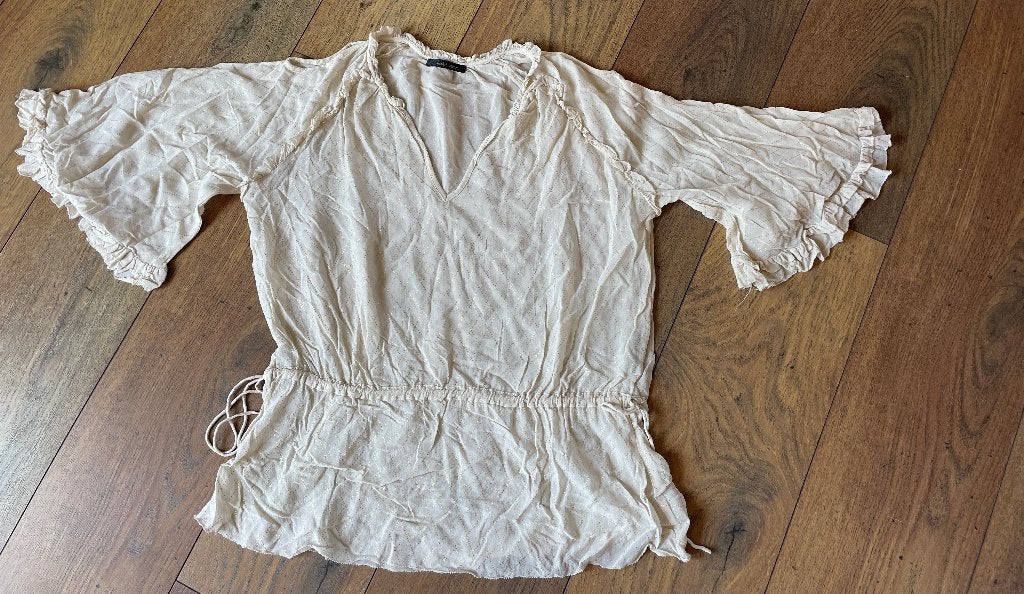 Stella Nova bloesje met ruffles maat 36 Nieuw, Kleding | Dames, Stella nova, Ophalen of Verzenden, Nieuw, Maat 36 (S)