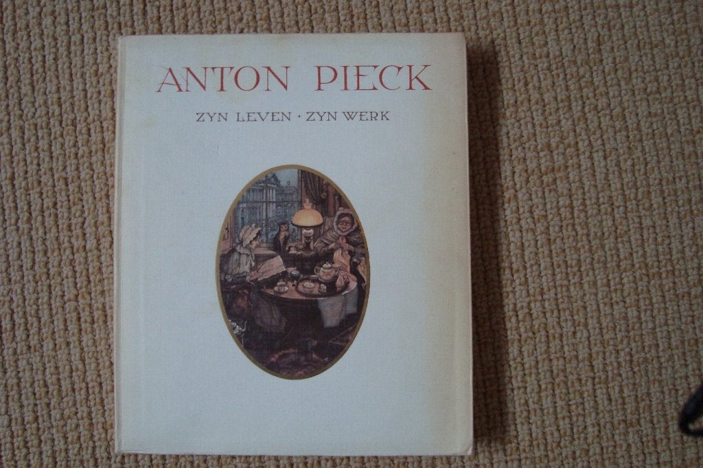 Anton Pieck boek Zijn leven zijn werk. Zie Foto's, Ophalen of Verzenden, Zo goed als nieuw, Anton Pieck, Schilder- en Tekenkunst