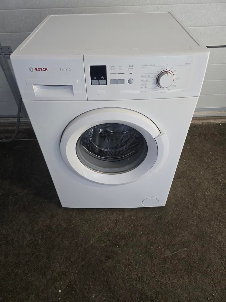 Bosch serie 2 wasmachine, 8 tot 10 kg, Ophalen, 1200 tot 1600 toeren, 85 tot 90 cm