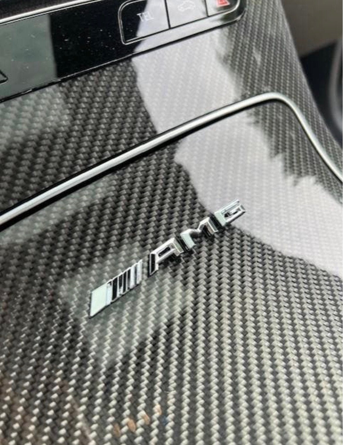 Console amg embleem asbak w464 x253 glc gle ml cls w177 w118, Auto diversen, Auto-accessoires, Ophalen of Verzenden, Nieuw