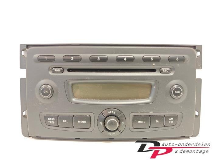 Radio CD Speler van een Smart Fortwo
