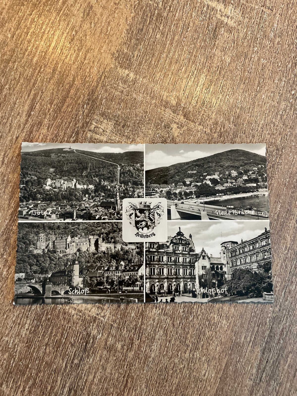 Oude ansichtkaart Heidelberg - Zwart-wit, ongelopen, Ophalen of Verzenden, Ongelopen, Duitsland