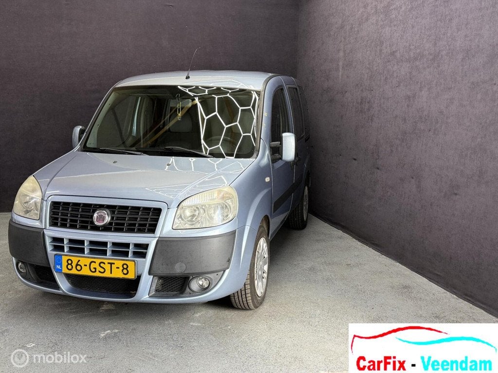 Fiat Doblo 1.4 Dynamic, Auto's, Fiat, Voorwielaandrijving, Elektrische ramen, Doblo, 4 cilinders
