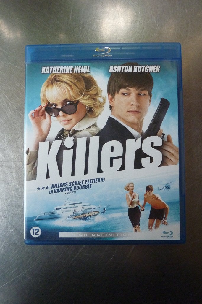 Killers (Ashton Kutcher), Cd's en Dvd's, Blu-ray, Film, Actie, Ophalen of Verzenden, Zo goed als nieuw