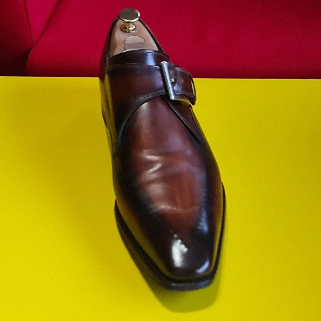 HARRIS gesp schoenen met bruine kleur maat 10/5, Harris, Bruin, Verzenden, Gespschoenen