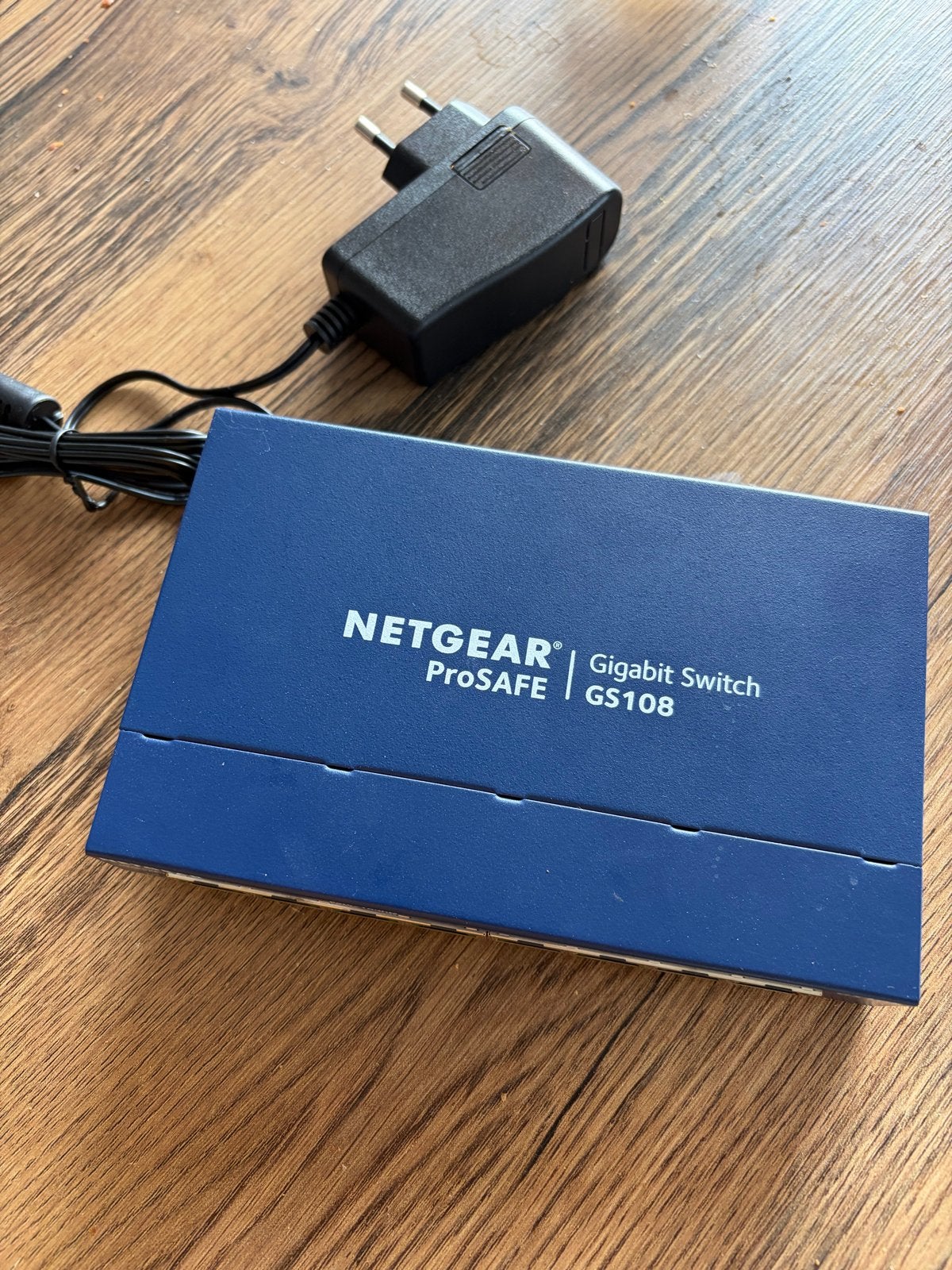 NETGEAR ProSAFE GS108 Gigabit Switch 8-poorts, Computers en Software, Ophalen, Gebruikt