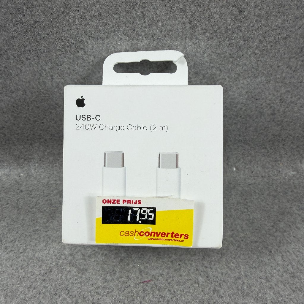 Apple USB-C | 240W Charge Cable (2M)  nieuw | A2794 | 410608, Audio, Tv en Foto, Ophalen of Verzenden, Nieuw