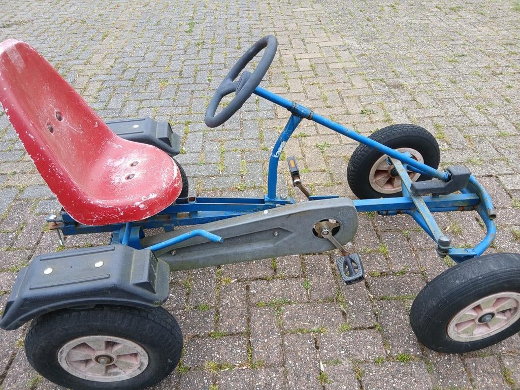 Skelter met trekhaak en harde bandjes - Jaren speelplezier, Kinderen en Baby's, Speelgoed | Buiten | Skelters, Gebruikt, Overige merken