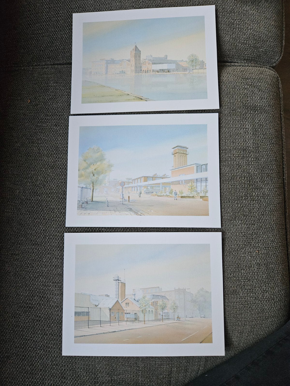 aquarellen Jan Groenhart, Ophalen of Verzenden, Print, Aquarel