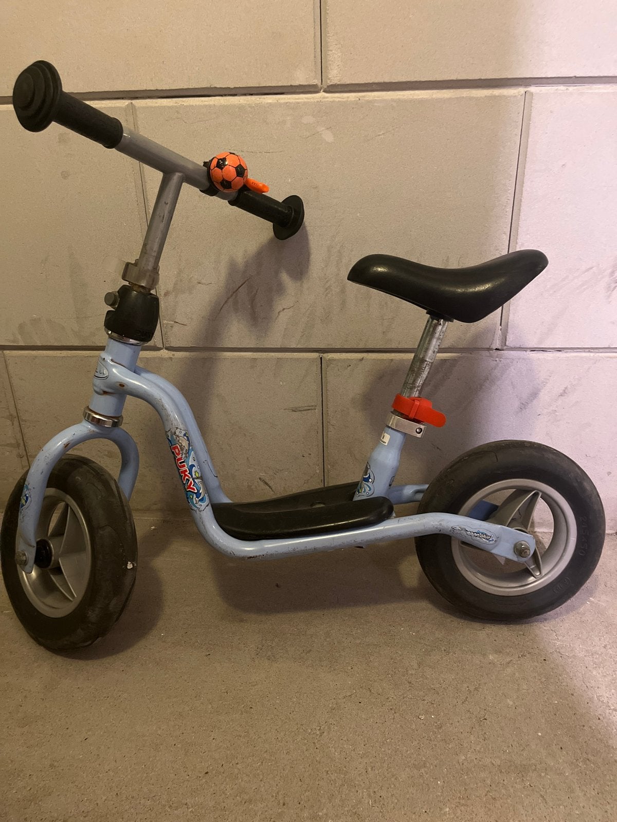 Puky loopfiets lichtblauw 2-3 jaar, Ophalen, Gebruikt, Loopfiets