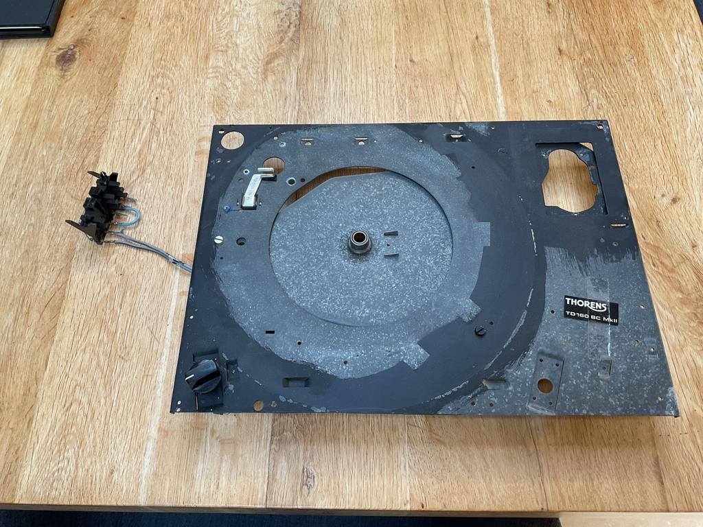 Thorens TD160 BC MK2 onderdelen, Ophalen of Verzenden, Gebruikt, Thorens