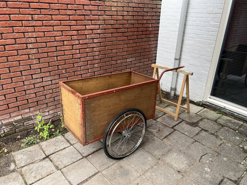 zeer stevige fietskar, Ophalen, Gebruikt, Bagagekar, 80 kg of meer