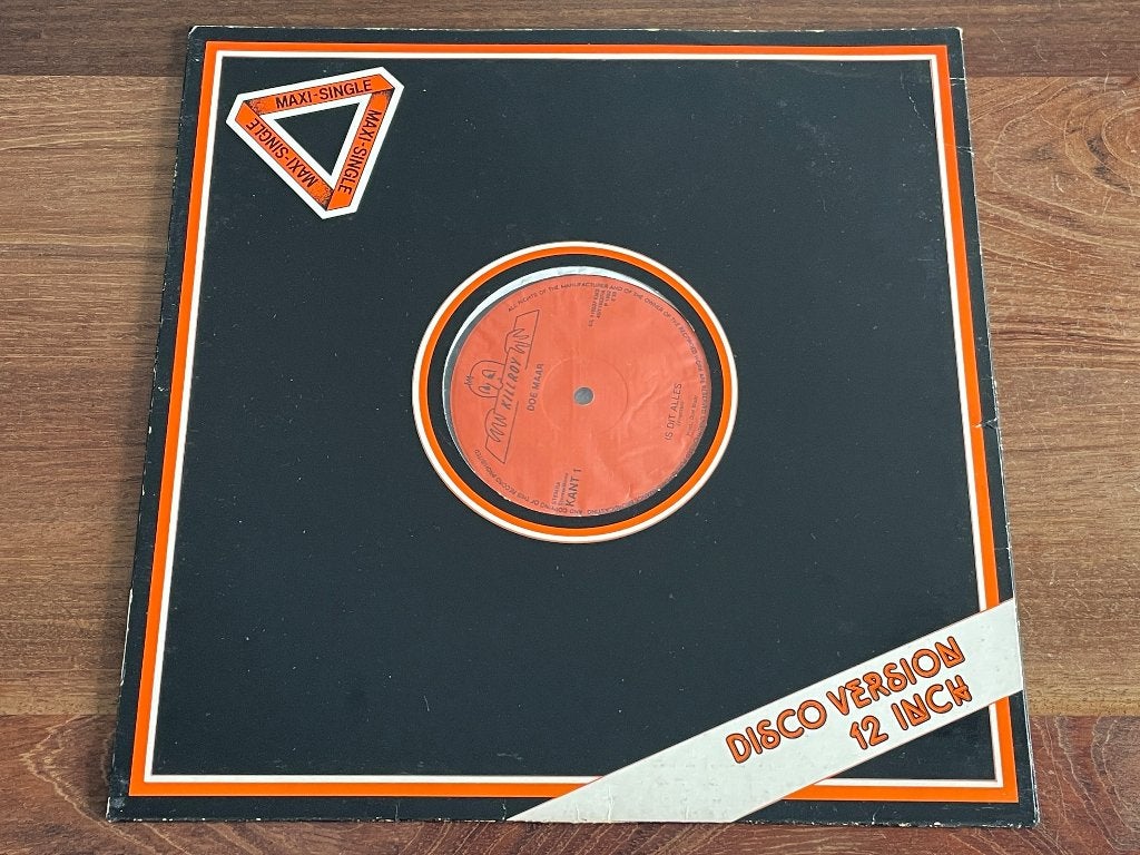 Vinyl Maxisingle Doe Maar Is Dit Alles / Situatie ZELDZAAM, Gebruikt, Originele persing, Ophalen of Verzenden, EP