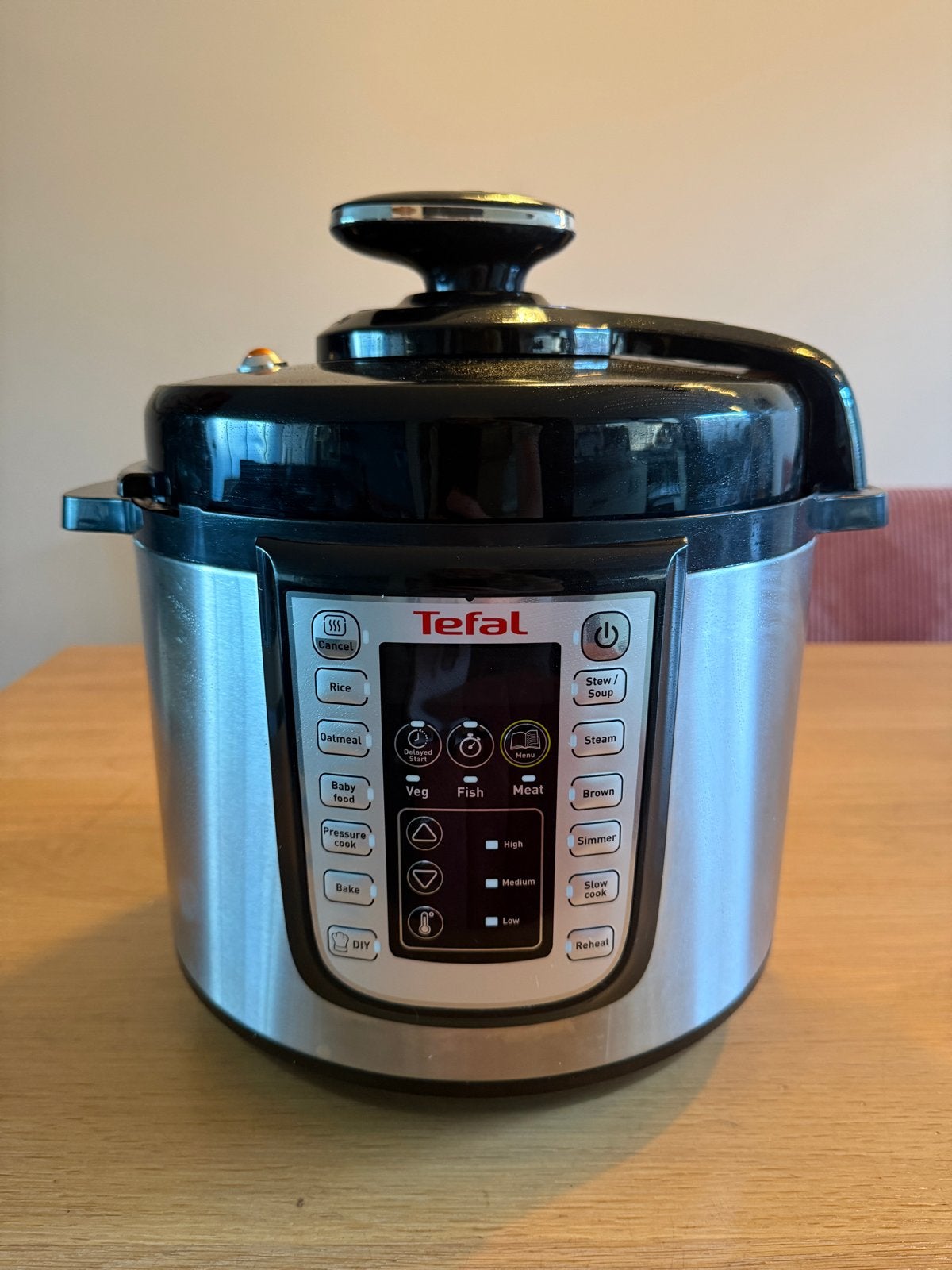 Tefal All-in-one CY505E slowcooker - als nieuw!, Ophalen, Zo goed als nieuw