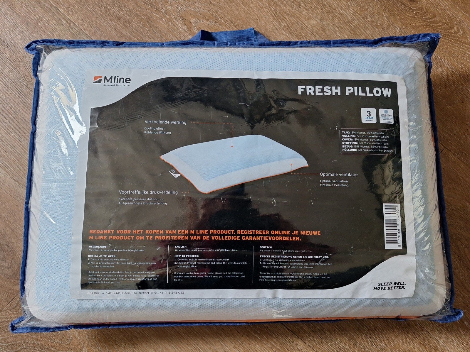 Mline fresh pillow, Ophalen of Verzenden, Nieuw, Eenpersoons, Kussen