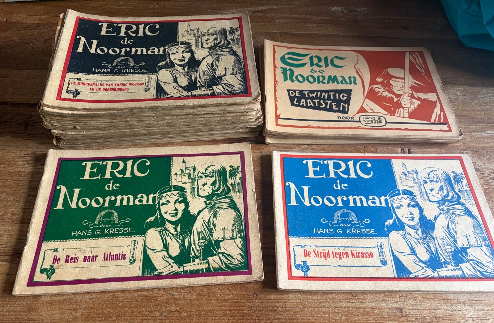 Eric de Noorman - Complete serie of reeks (Hans G. Kresse), Complete serie of reeks, Ophalen of Verzenden, Gelezen