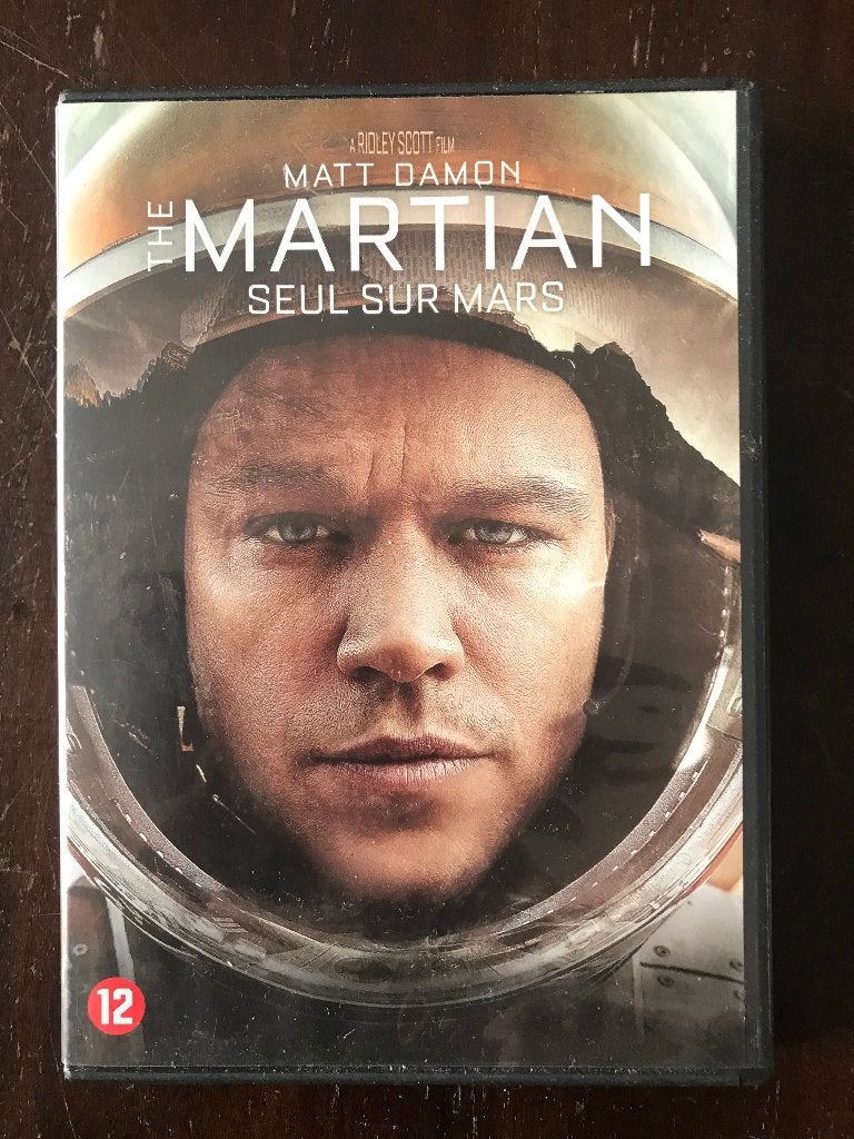 The Martian DVD met Matt Damon, Vanaf 12 jaar, Ophalen of Verzenden, Zo goed als nieuw, Science Fiction