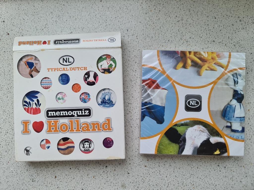 Memoquiz - I love Holland - Ik hou van Holland - nieuw, Vijf spelers of meer, Ophalen of Verzenden, Nieuw