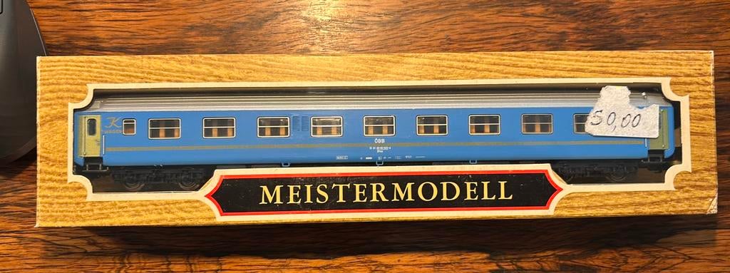 ÖBB K wagon, zgan in ovp, Hobby en Vrije tijd, Modeltreinen | H0, Gelijkstroom, Wagon, Ophalen of Verzenden, Zo goed als nieuw