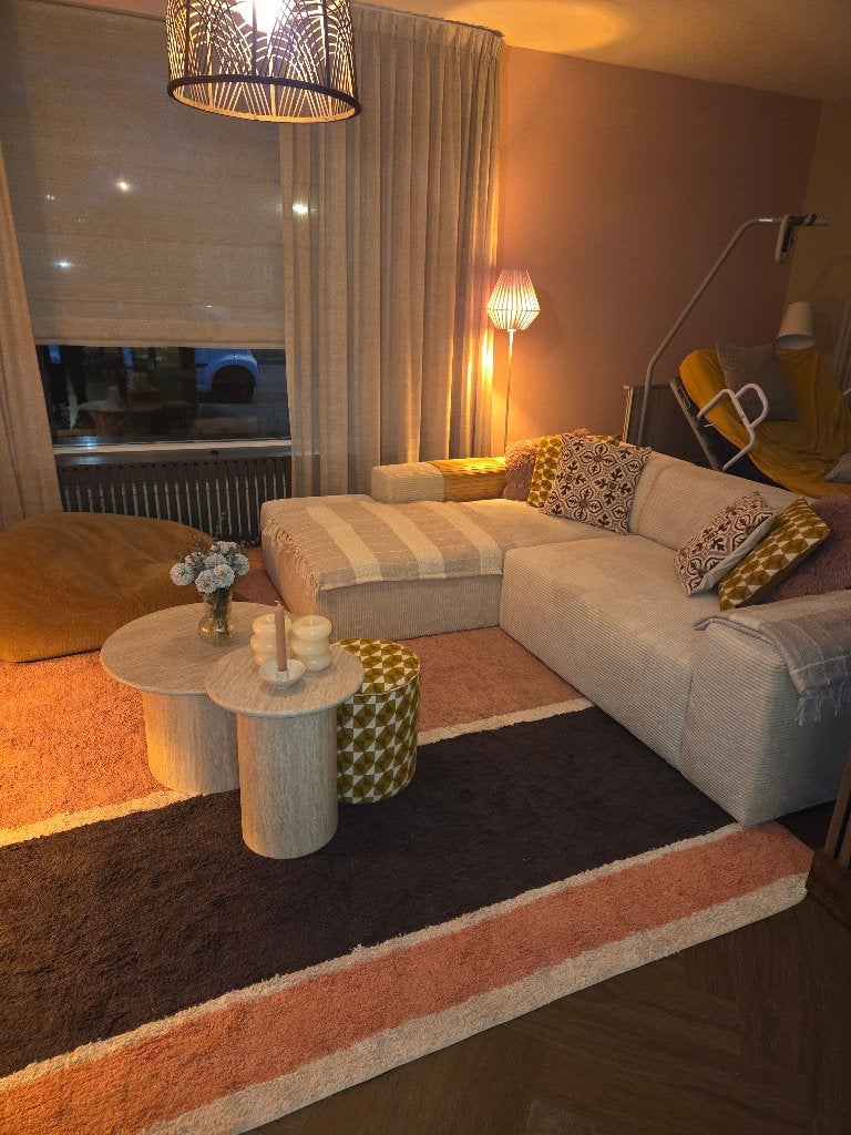 Vloerkleed groot trendcarpet, 200 cm of meer, Ophalen of Verzenden, Zo goed als nieuw, 200 cm of meer