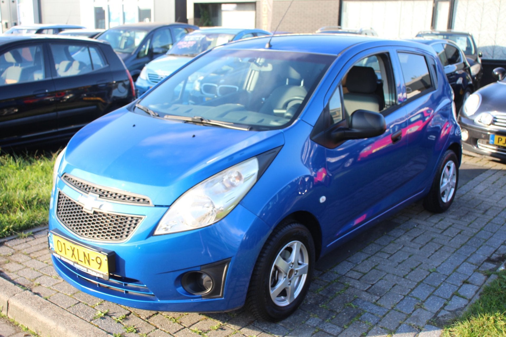 Chevrolet Spark 1.0 16V LS Bi-Fuel Airco LM-Velgen Elec pakk, Voorwielaandrijving, Euro 5, Stof, Zwart