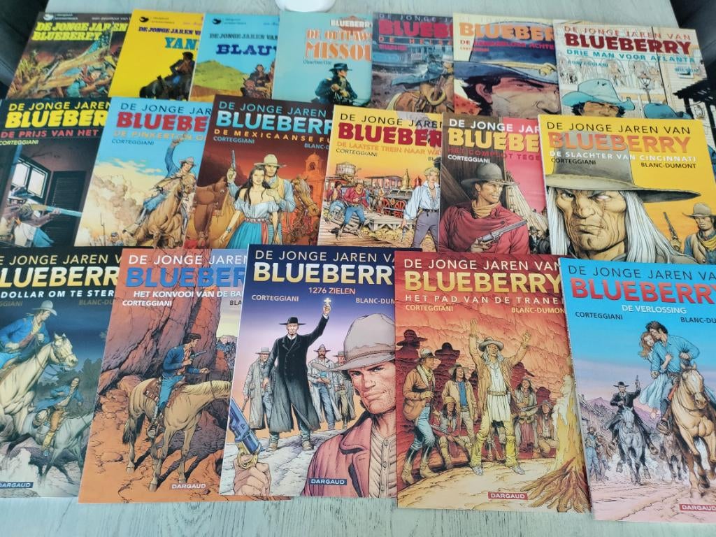 Blueberry+ De jonge jaren van Blueberry, Meerdere stripboeken, Ophalen of Verzenden, Zo goed als nieuw