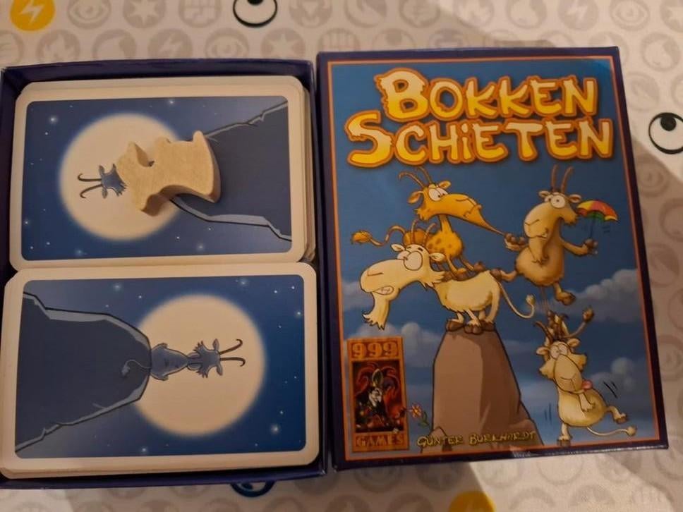 999 Games - Bokken Schieten Kaartspel, Vijf spelers of meer, Ophalen of Verzenden, Zo goed als nieuw, 999 Games