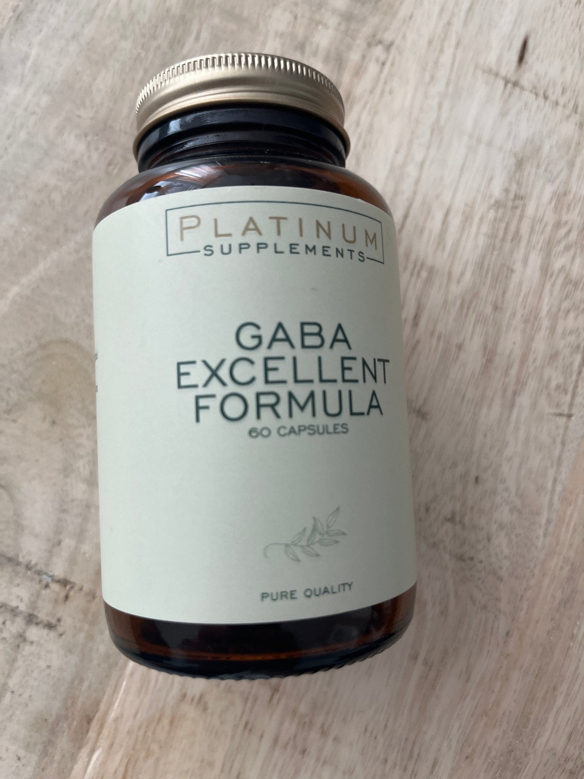 Platinum Supplements GABA Excellent Formula - 42 capsules, Ophalen of Verzenden, Zo goed als nieuw, Poeder of Drank