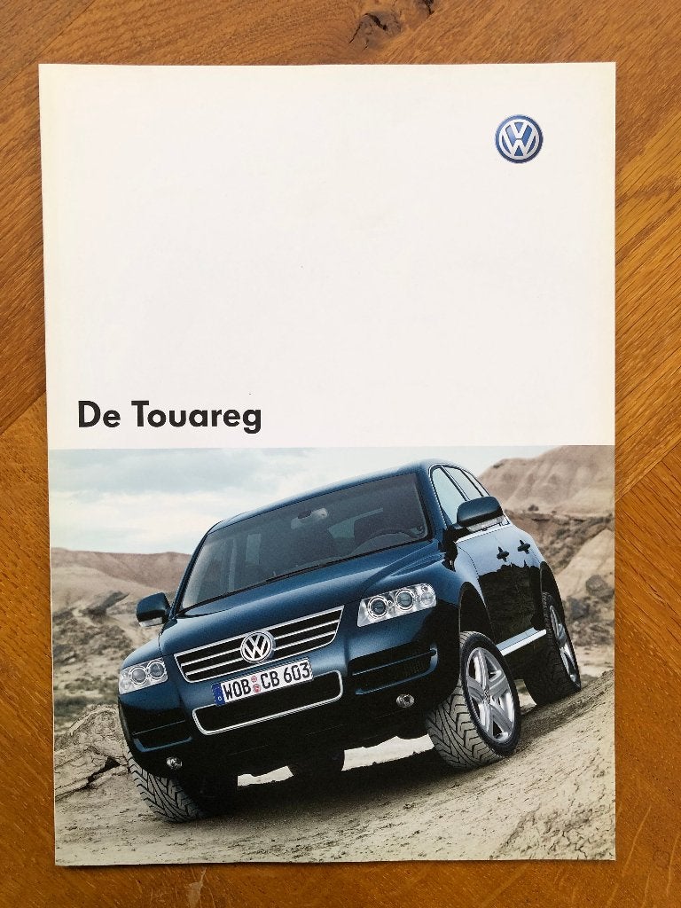 Volkswagen De Touareg folder 2004, Volkswagen, Verzenden, Nieuw, Volkswagen