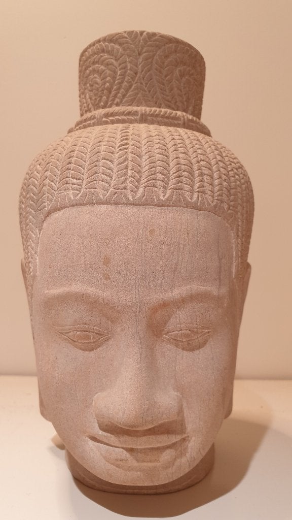 Beeld van Vishnu, Ophalen, Buste, Handgemaakt, 20 - 50 cm