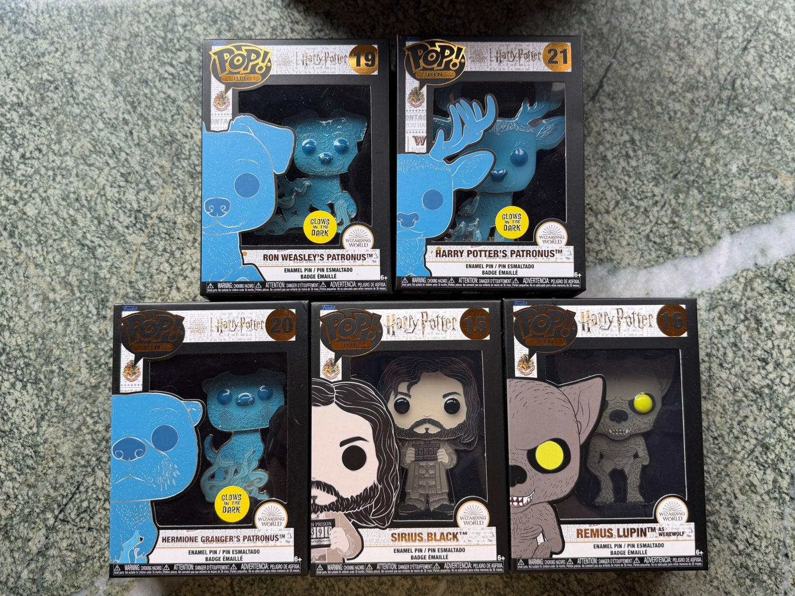 Funko pop pind Harry Potter sirus remus patronus, Ophalen of Verzenden, Zo goed als nieuw