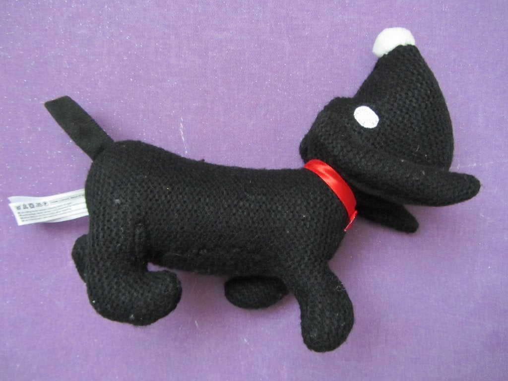 HEMA JIP EN JANNEKE Knuffel HOND TAKKIE  VAN FIEP WESTENDORP, Hema, Nieuw, Zwart, Hond